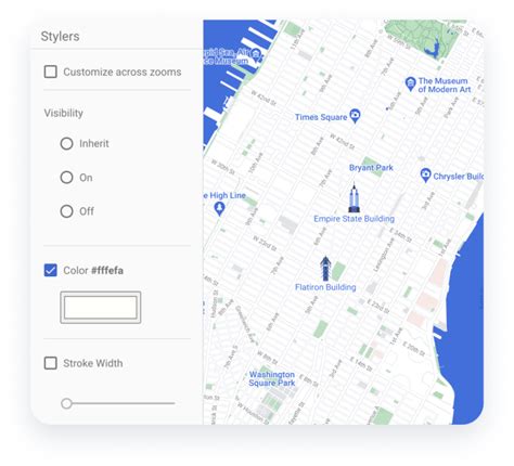 Custom Dynamic Map Visualization .